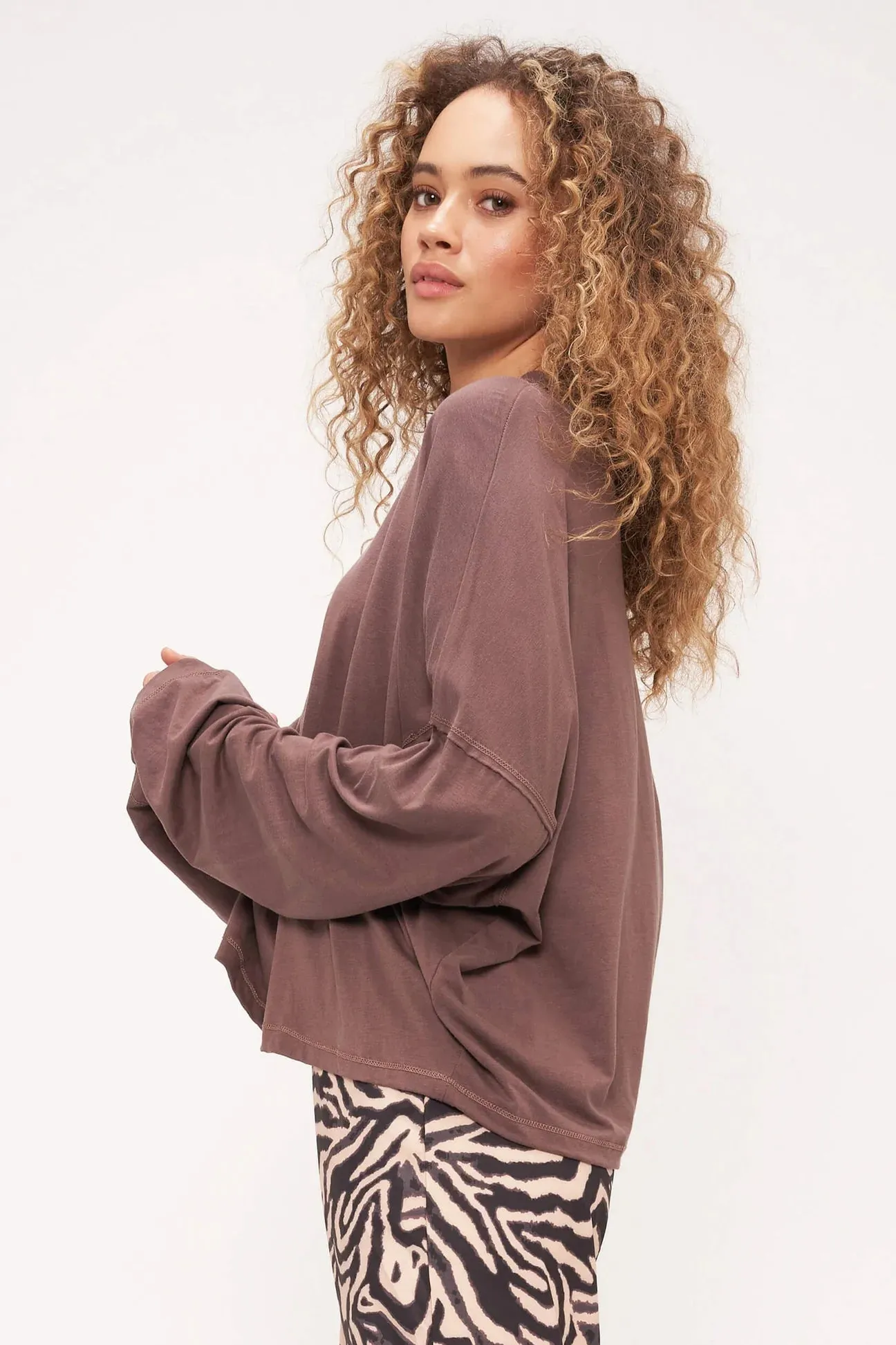 ADDISON MOCK NECK LONG SLEEVE