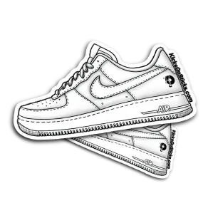 Air Force 1 Low "Rocafella" Sneaker Sticker