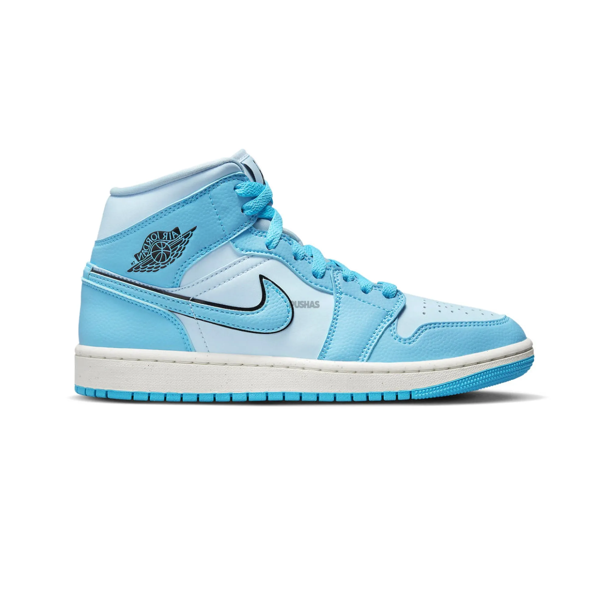 Air Jordan 1 Mid 'University Ice Blue' Women's (2022)