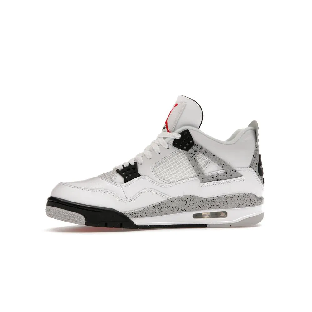 Air Jordan 4 Retro White Cement