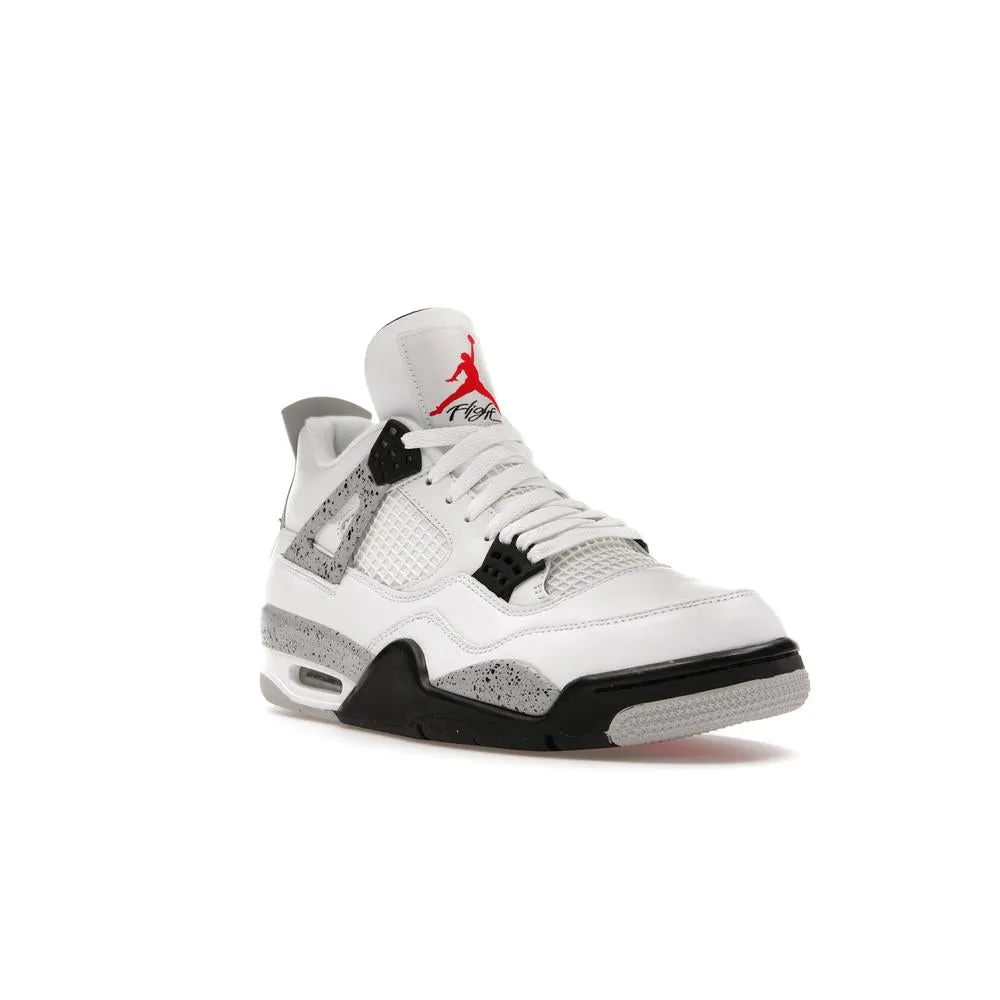 Air Jordan 4 Retro White Cement