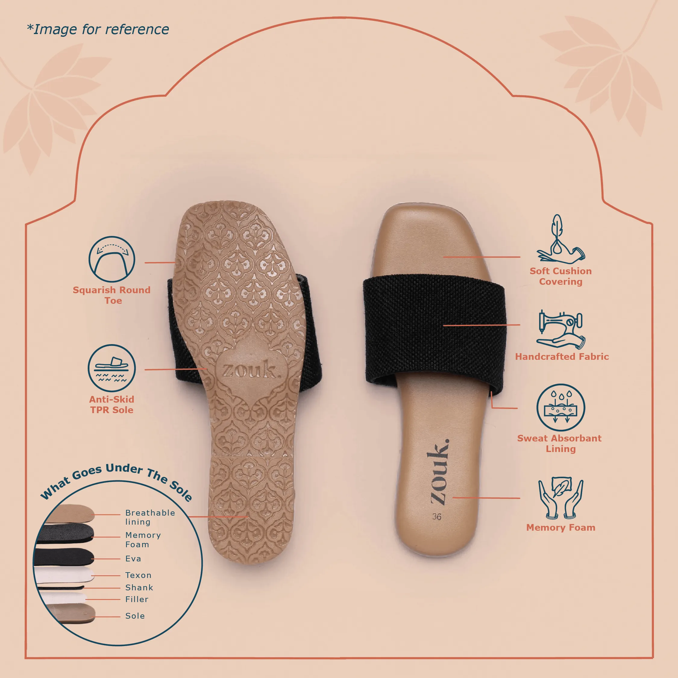 Auroville Botanica Casual Flats