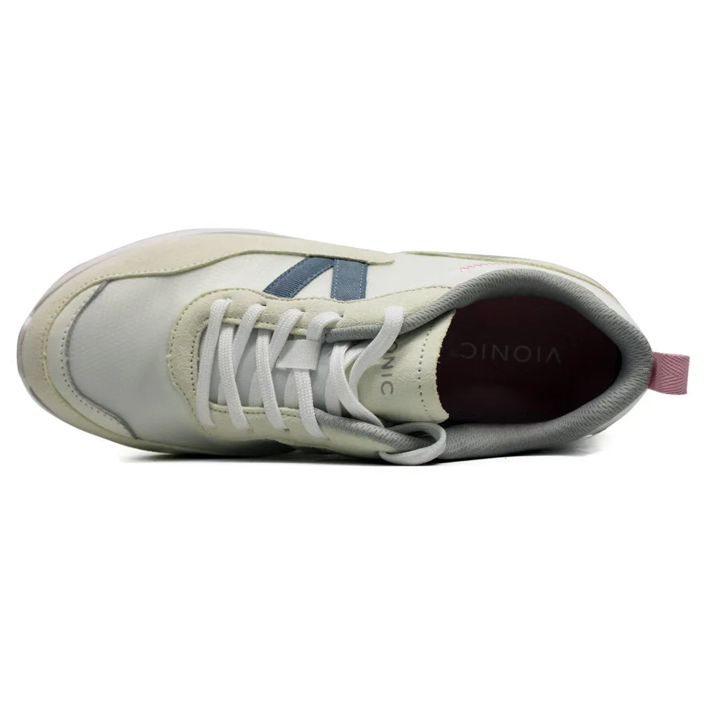 Ayse Leather Textile Women's Low Top Trainers