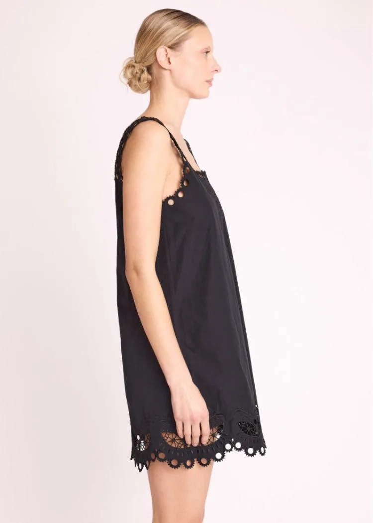 Berenice Rizy Black trapeze dress