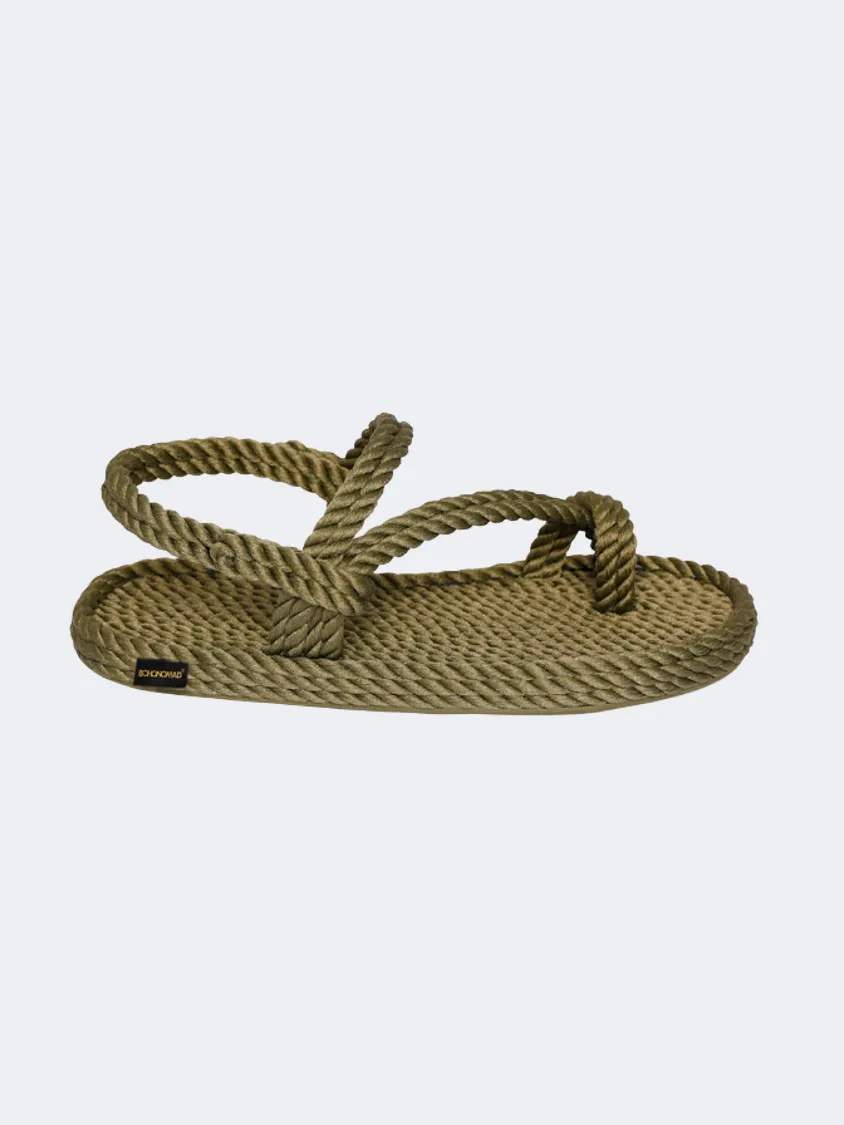 Bohonomad Hawaii Rope Women Lifestyle Sandals Khaki