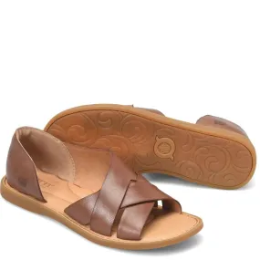 Born Ithica Brown Almond Women's Sandal