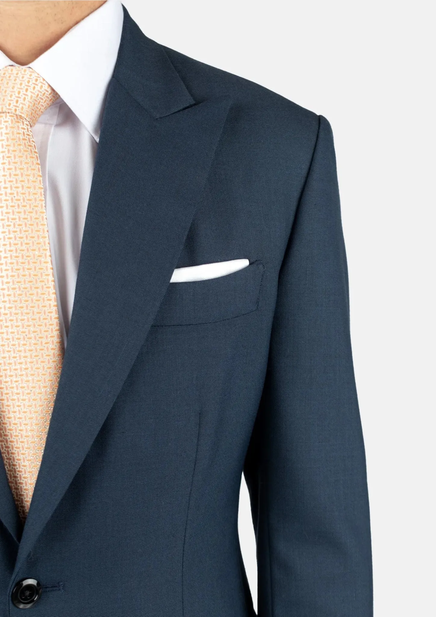 Bryant Aegean Sharkskin Blue Suit