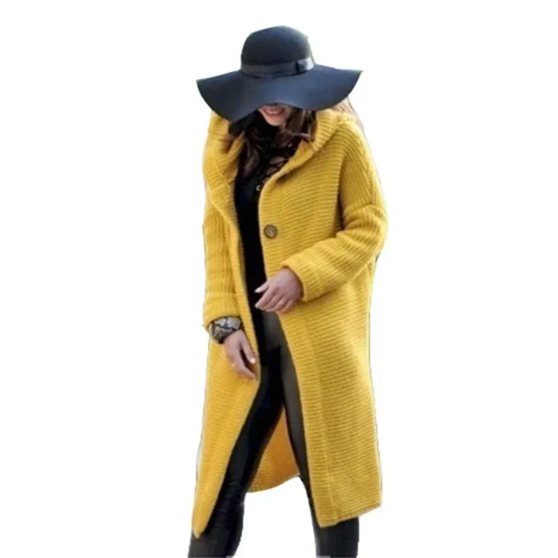 Casual Hooded Duster Cardigan Cape