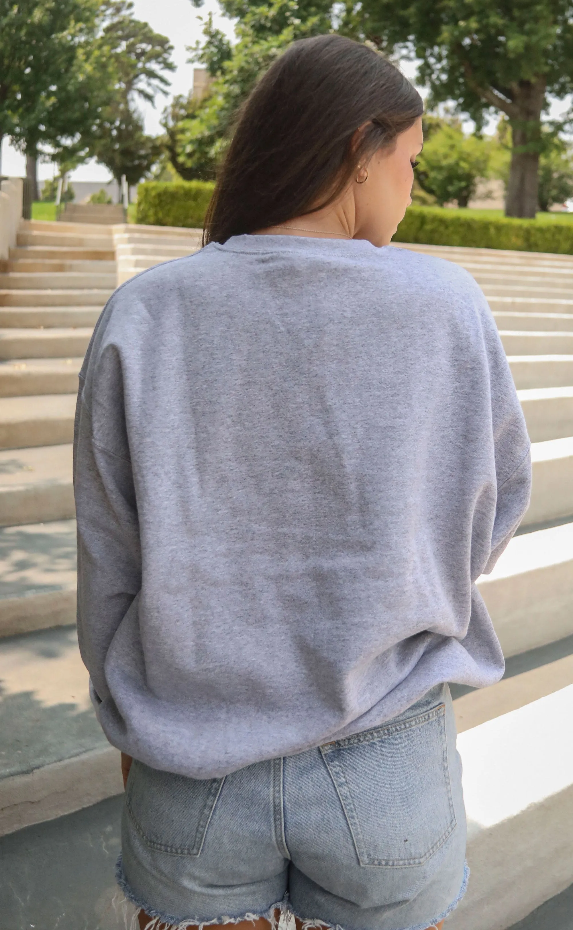 charlie southern: sec block sweatshirt - grey