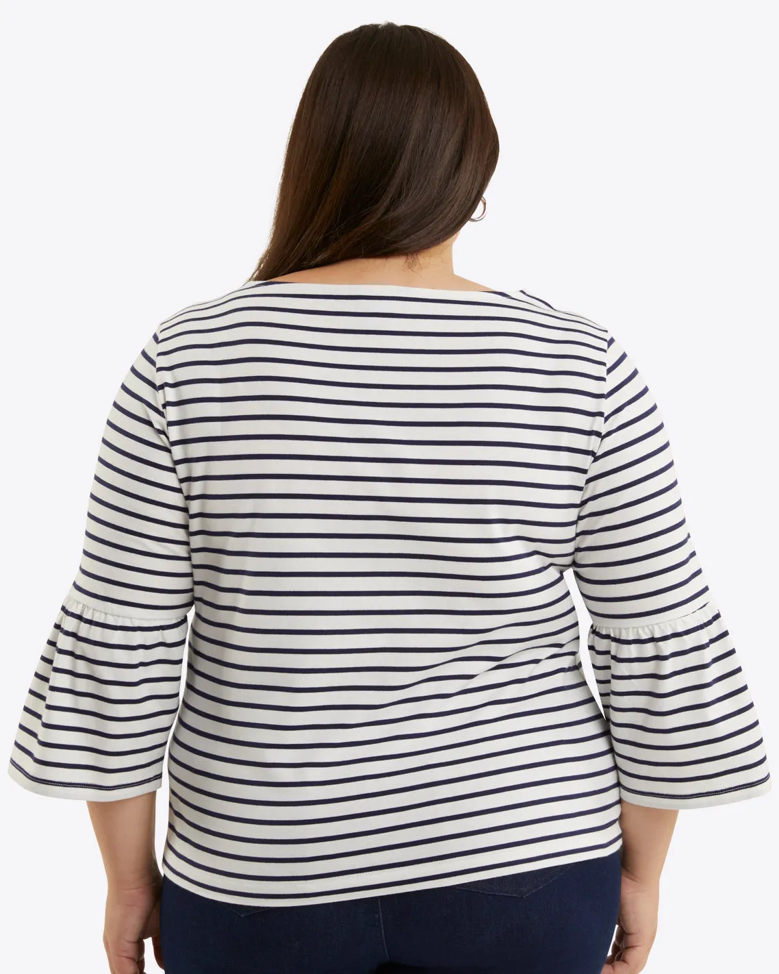 Corey Bell Sleeve Top in Cotton