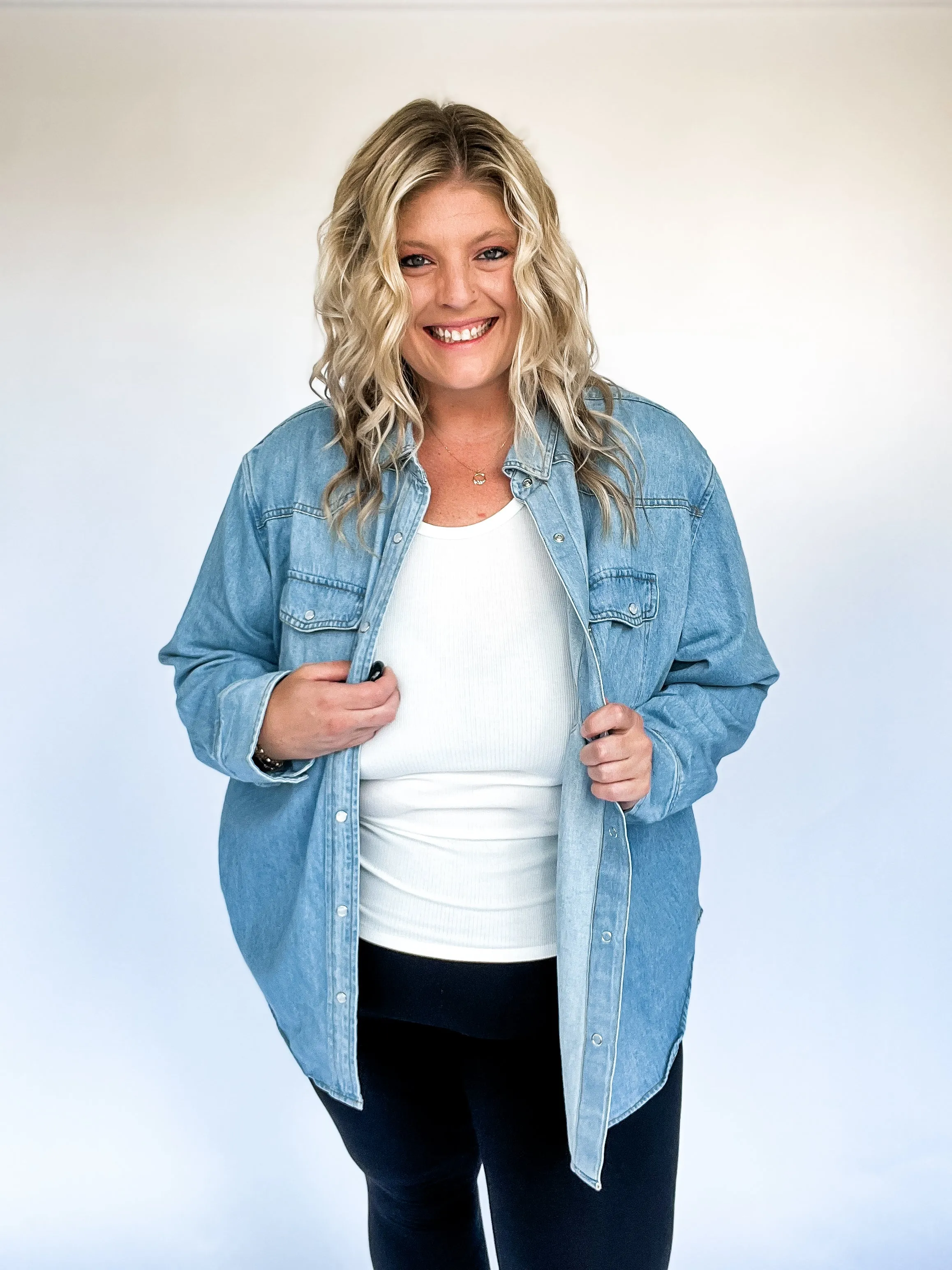 Curvy Rockstar Denim Jacket