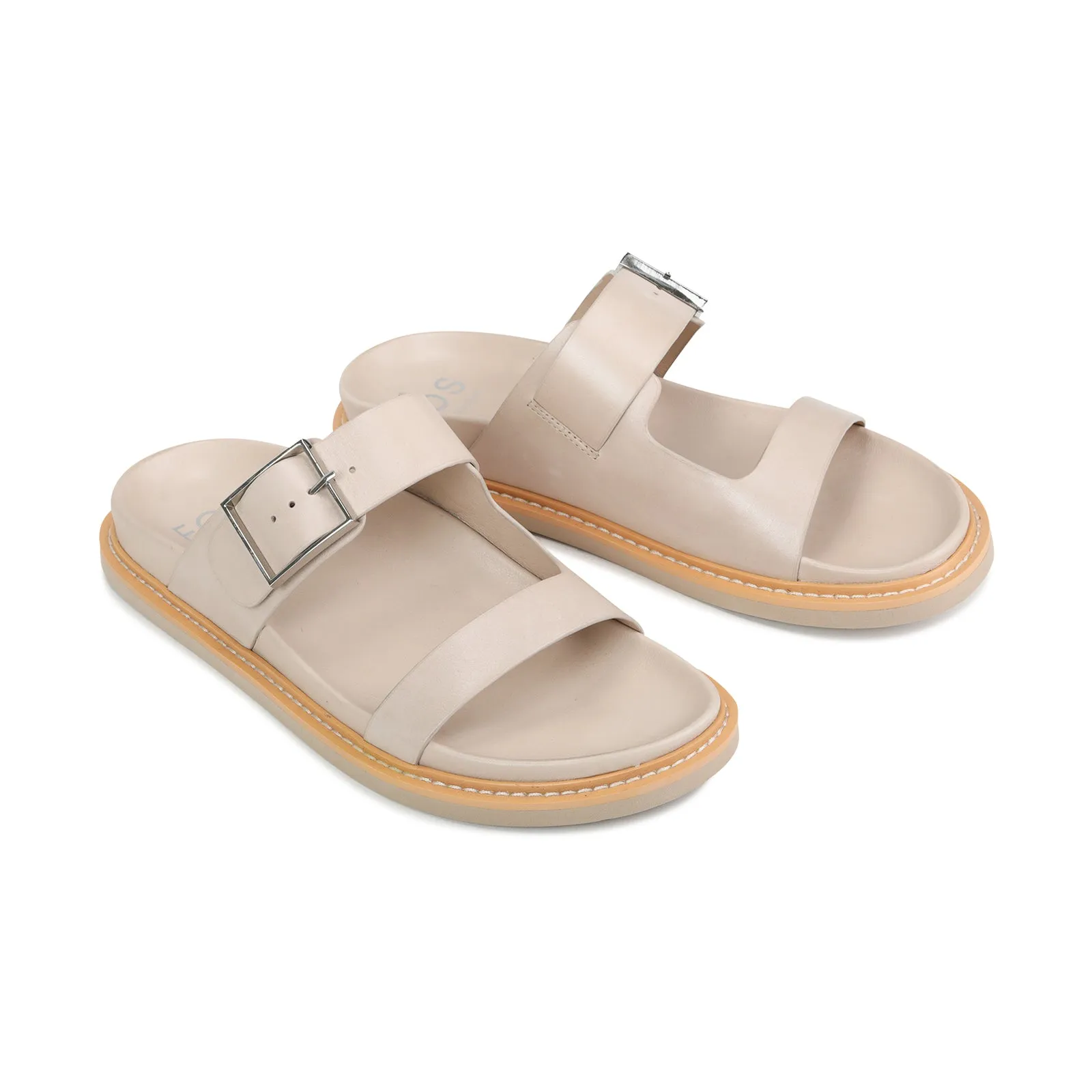 DEDRA LEATHER SANDALS