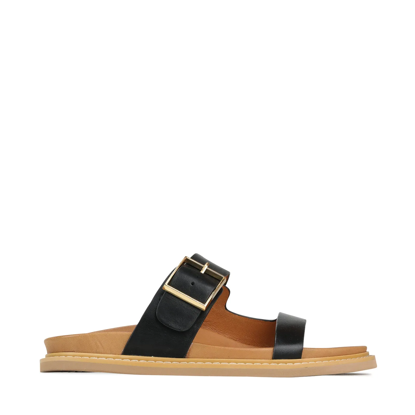 DEDRA LEATHER SANDALS