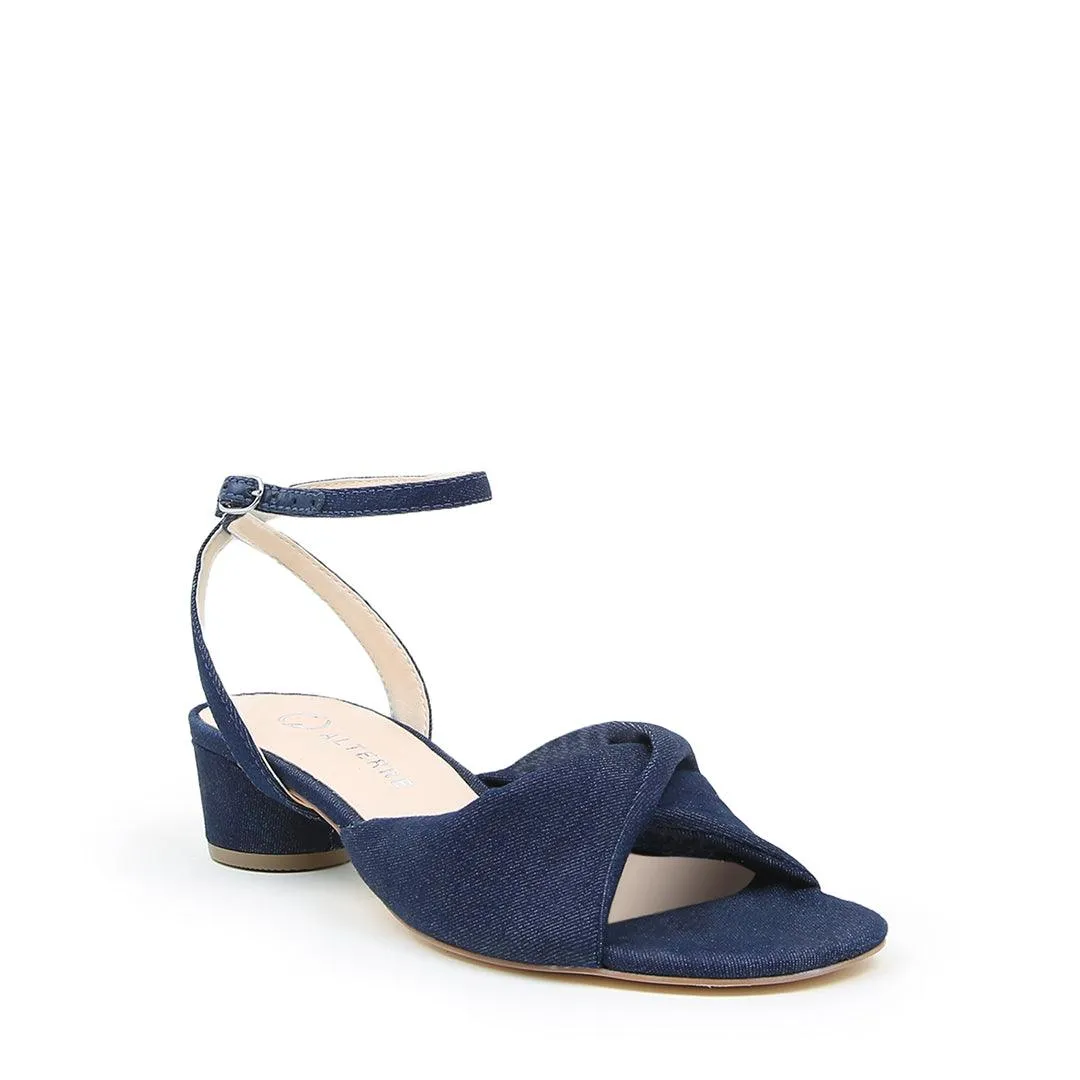 Denim Lo Twist Sandal   Marilyn Strap