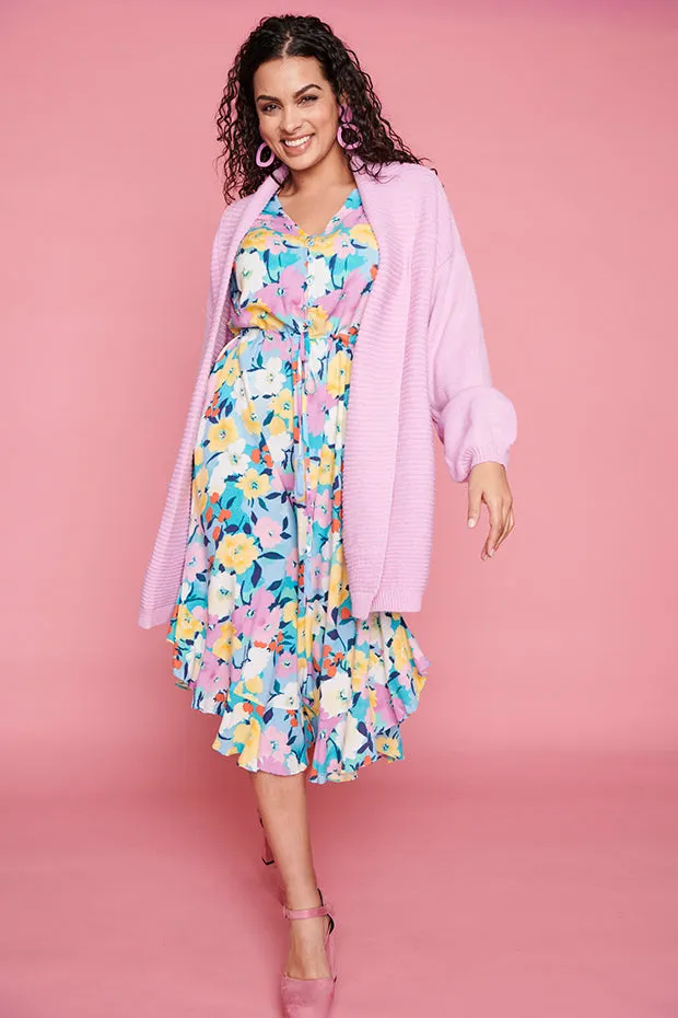 Dionne Chalky Floral Dress