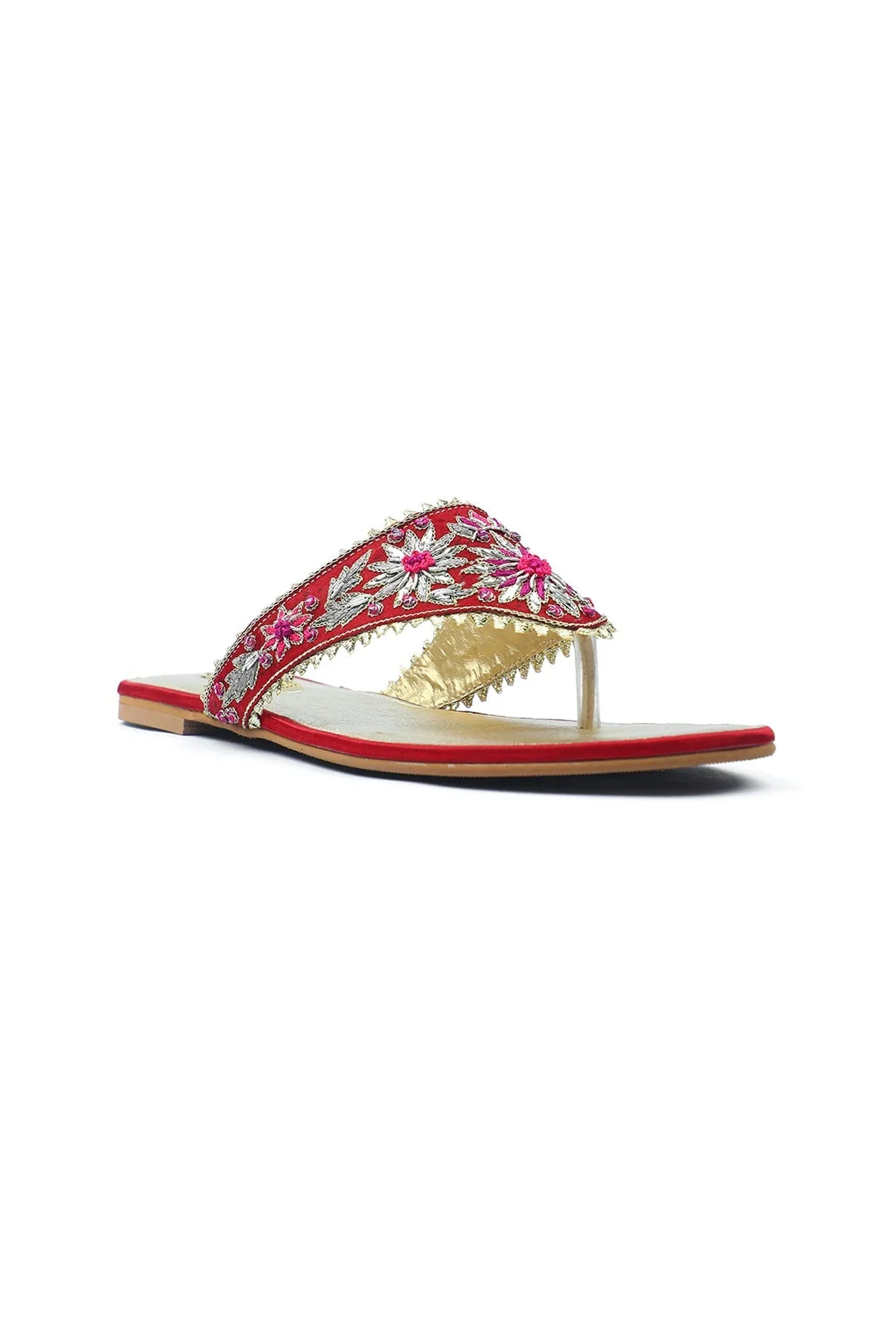 Embellished Chappals | Gulkaar