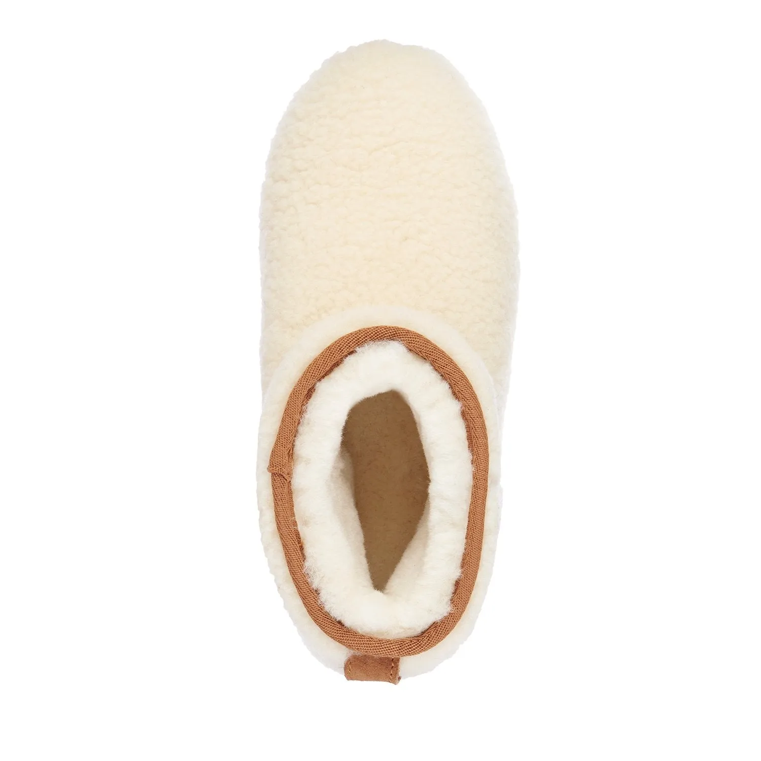 Emu Australia Stinger Micro Teddy Bootie in Natural