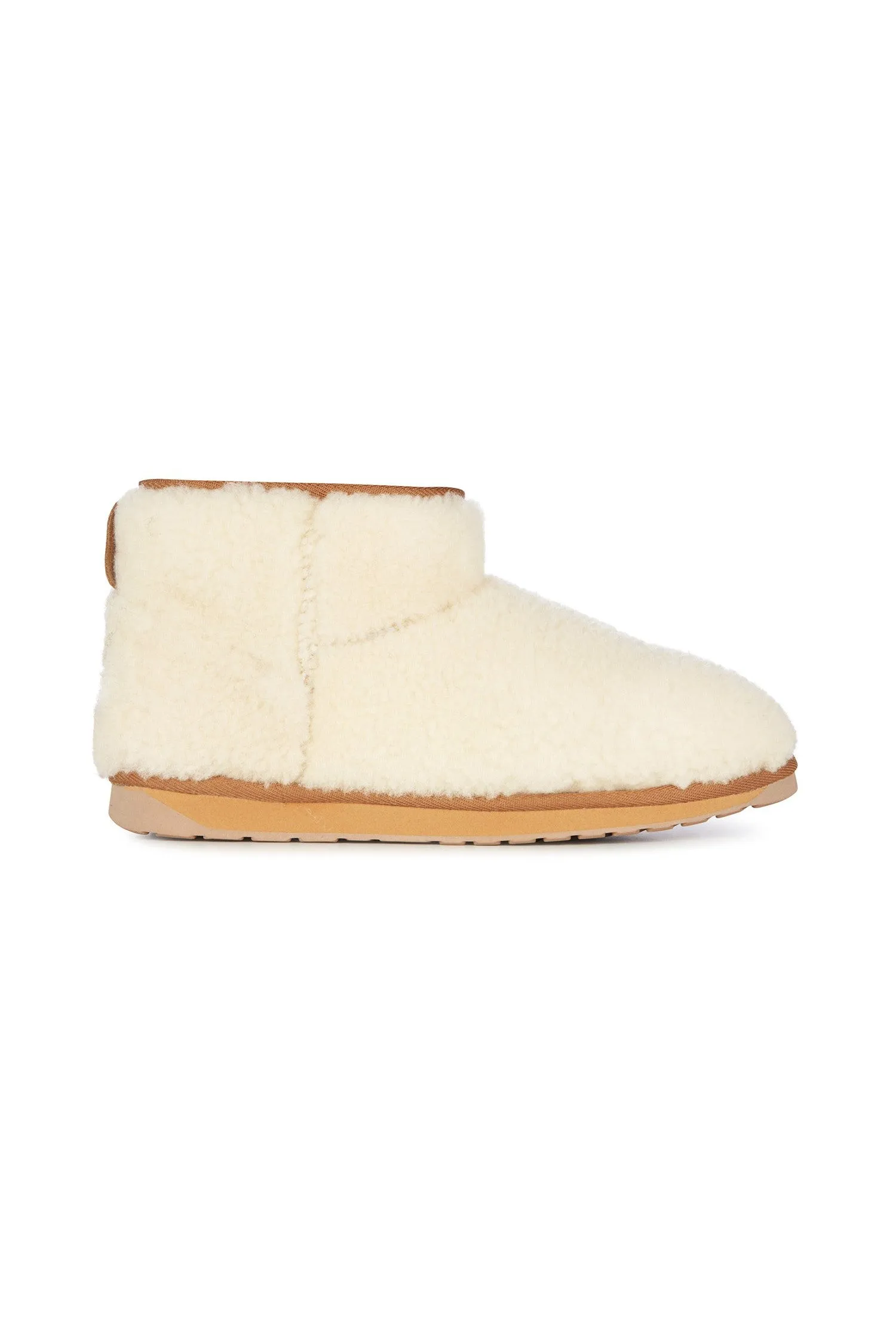 Emu Australia Stinger Micro Teddy Bootie in Natural