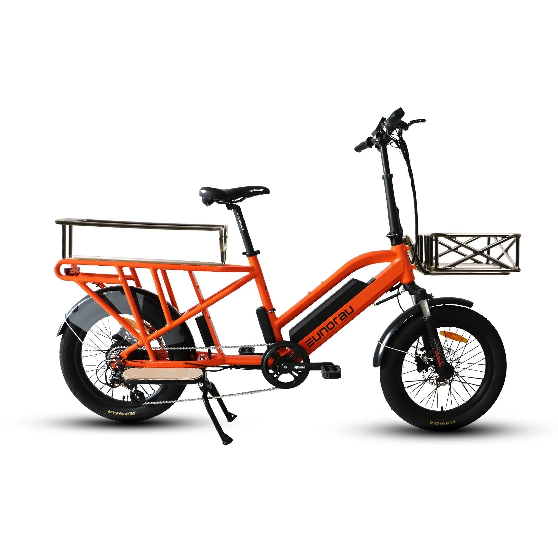 EUNORAU G30-CARGO 500W 48V Dual Battery Family Cargo Electric Bike