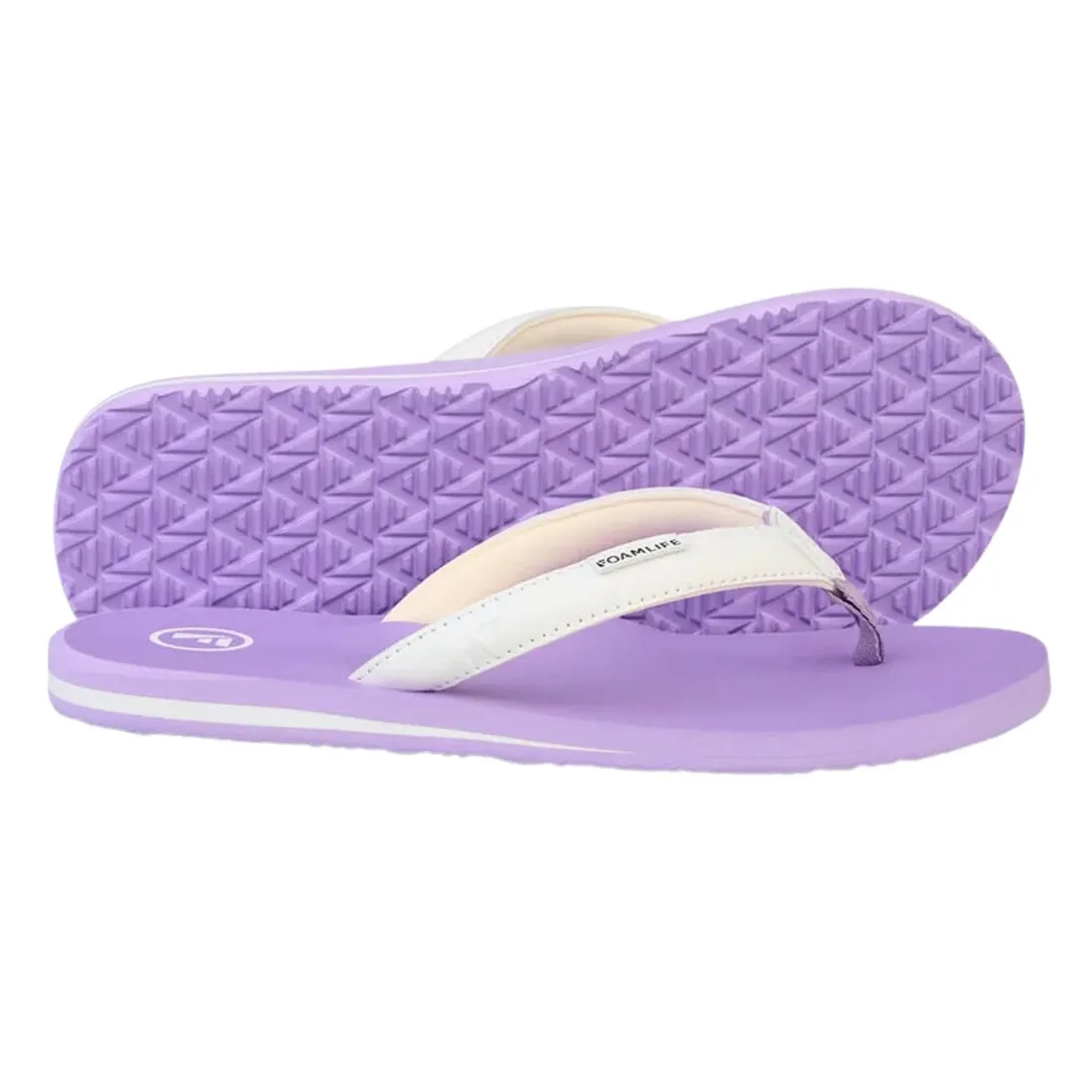 Foamlife Womens Lixi Flip Flop Sandals - Lilac