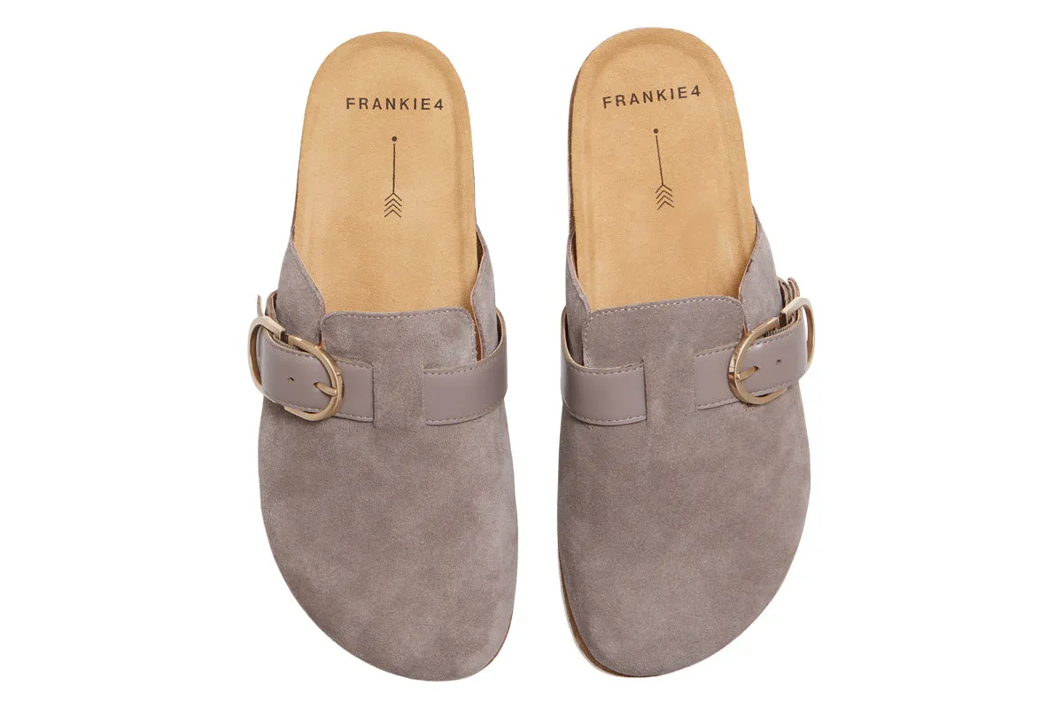 Frankie 4 Margot II Dark Taupe Suede Womens