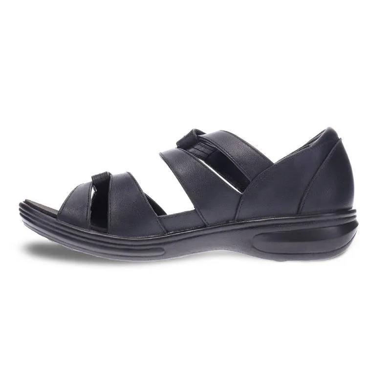 Geneva Closed Heel Leather Sandals