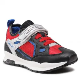 Geox Boys Trainer J Pavel B Black Red