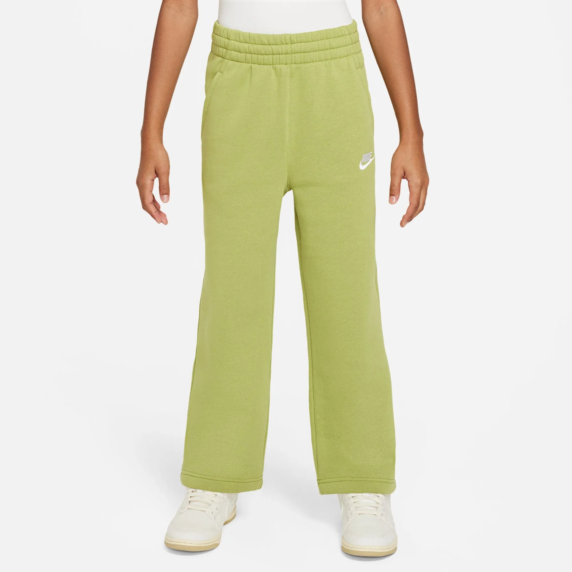 Girls' Nike Youth Club Fleece Wide-Leg Pant