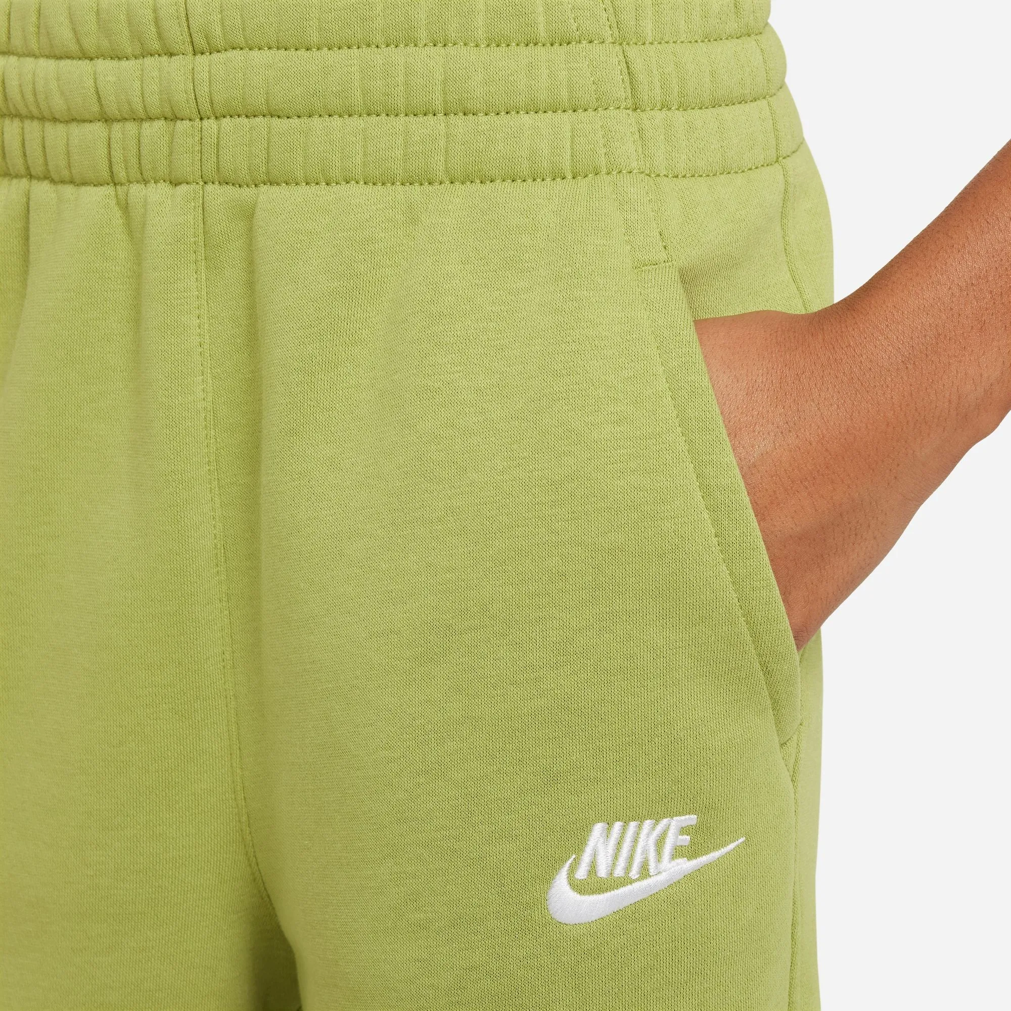 Girls' Nike Youth Club Fleece Wide-Leg Pant