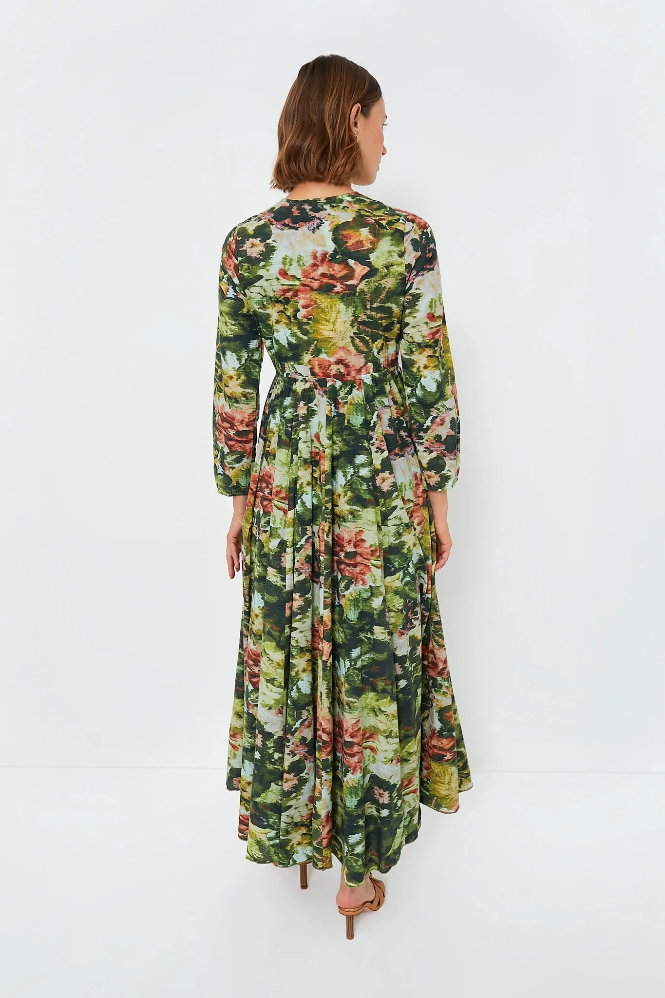 Green Ladakh Angela Maxi Dress