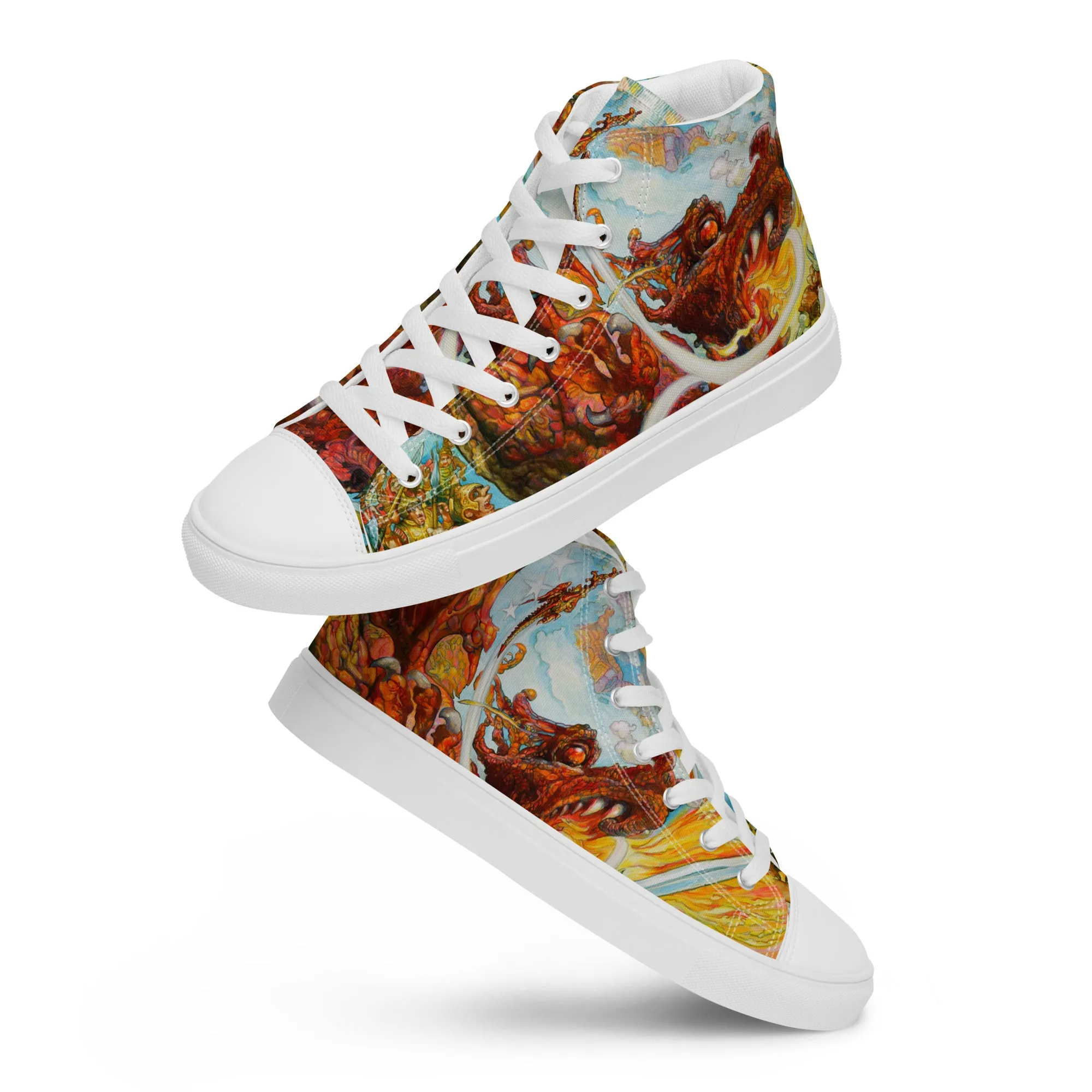 Guards! Guards! Women’s High Top Canvas Shoes - Free Shipping! *US SIZES SHOWN! USE CHART!