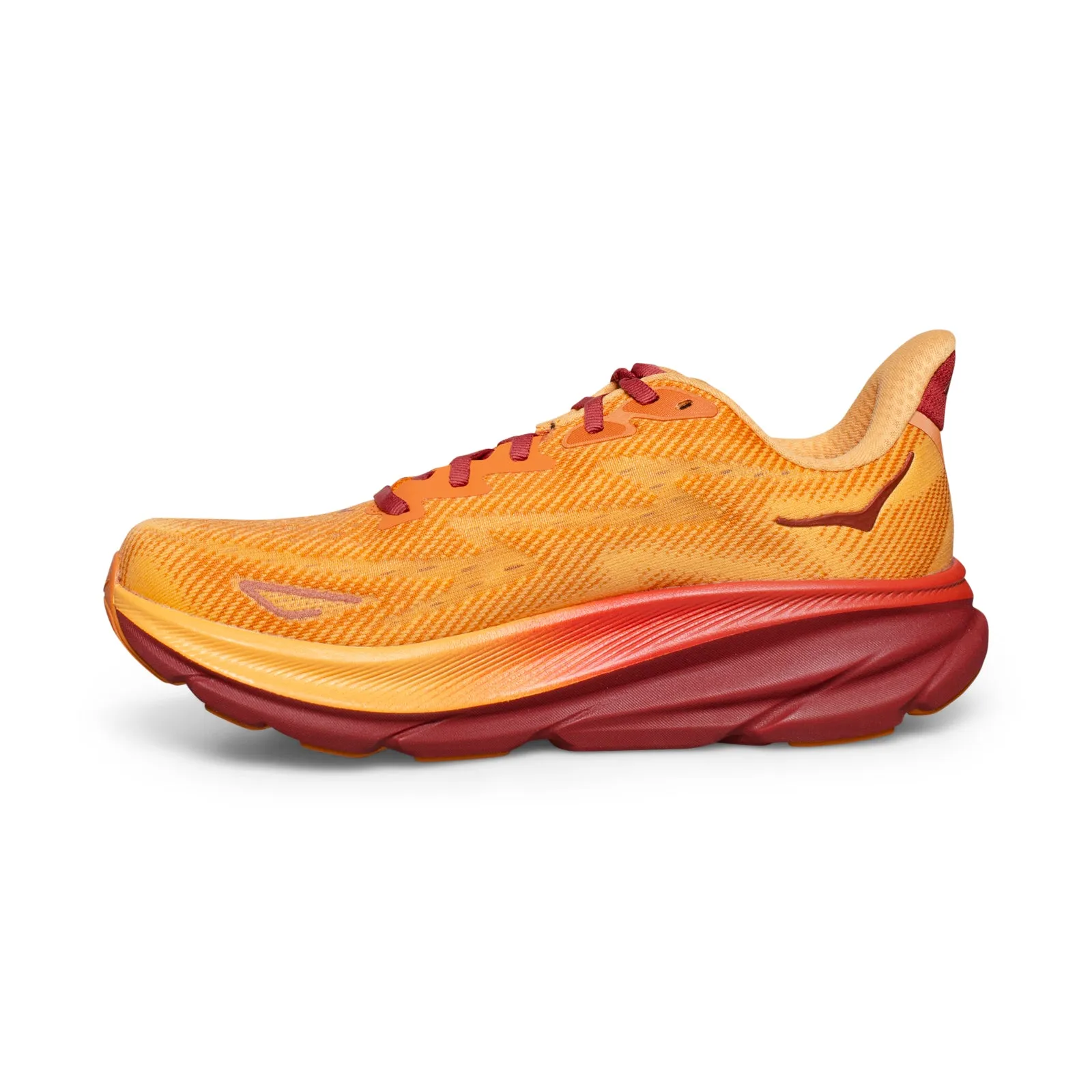 Hoka One One Clifton 9 Amber Haze / Sherbet Running Shoes - Women's