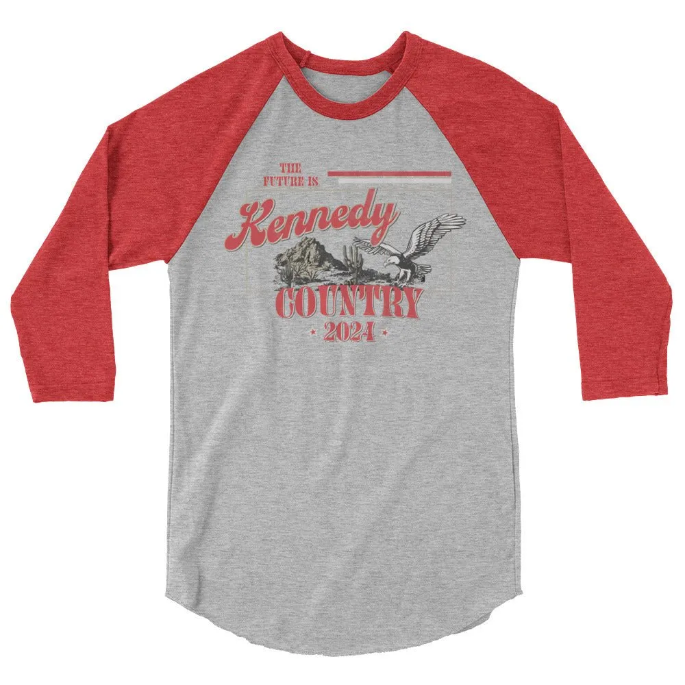 Kennedy Country 3/4 Sleeve Raglan Shirt