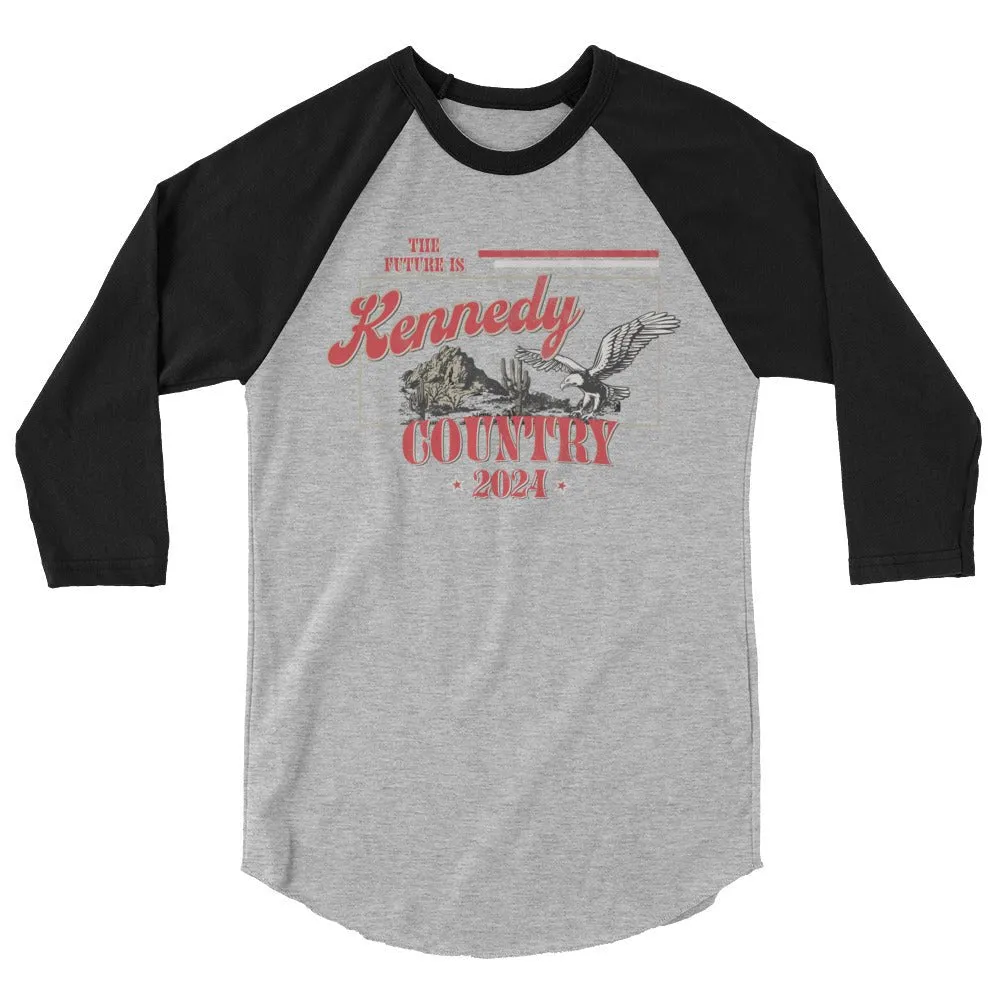 Kennedy Country 3/4 Sleeve Raglan Shirt