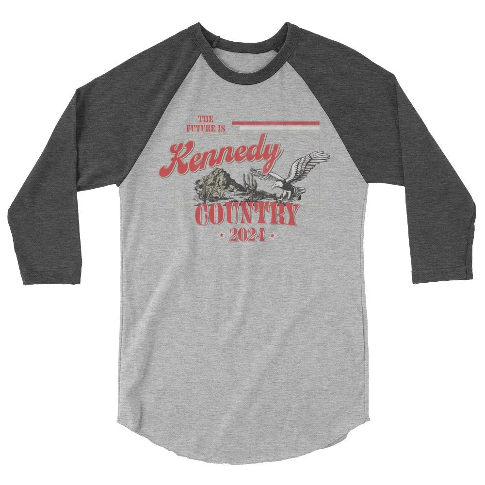 Kennedy Country 3/4 Sleeve Raglan Shirt