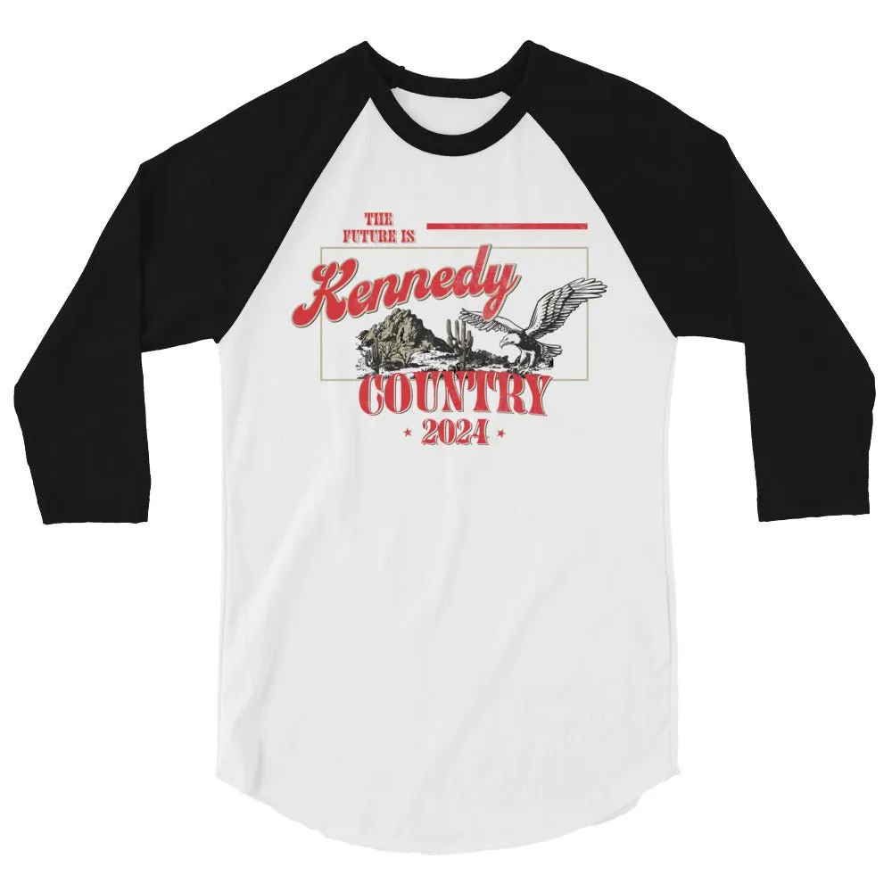 Kennedy Country 3/4 Sleeve Raglan Shirt