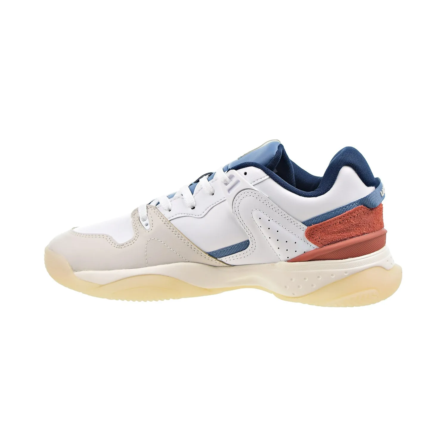 Lacoste T-Point 0121 3 SMA Men's Shoes White-Blue