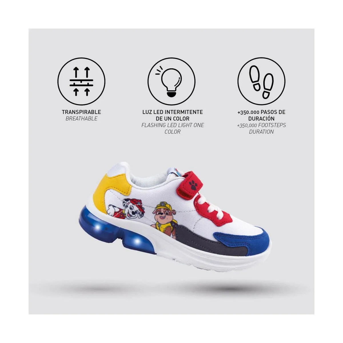 Led Trainers The Paw Patrol Multicolour