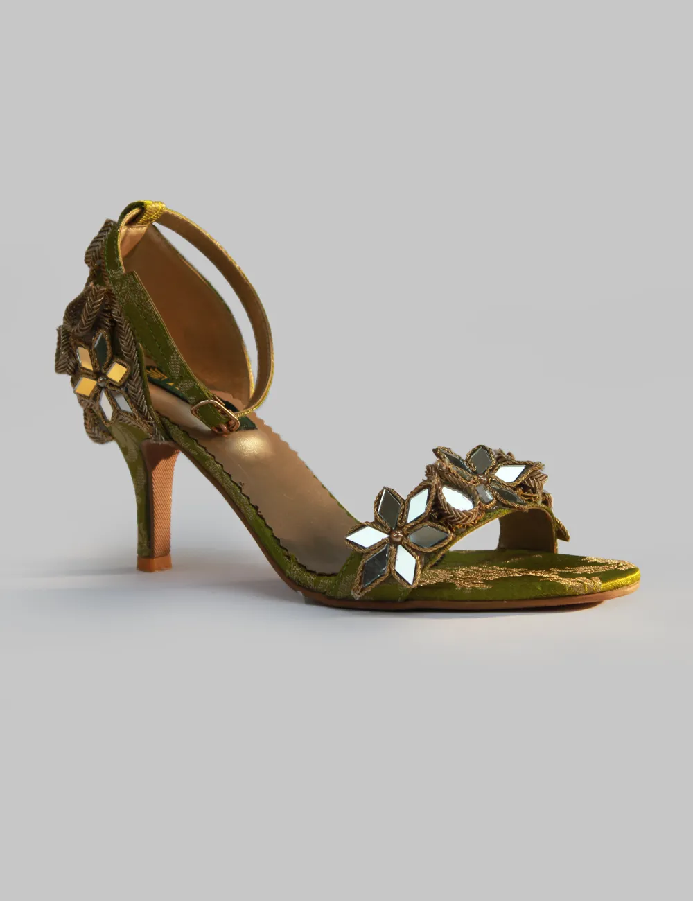 Light Green | Heel Bridal Sandal