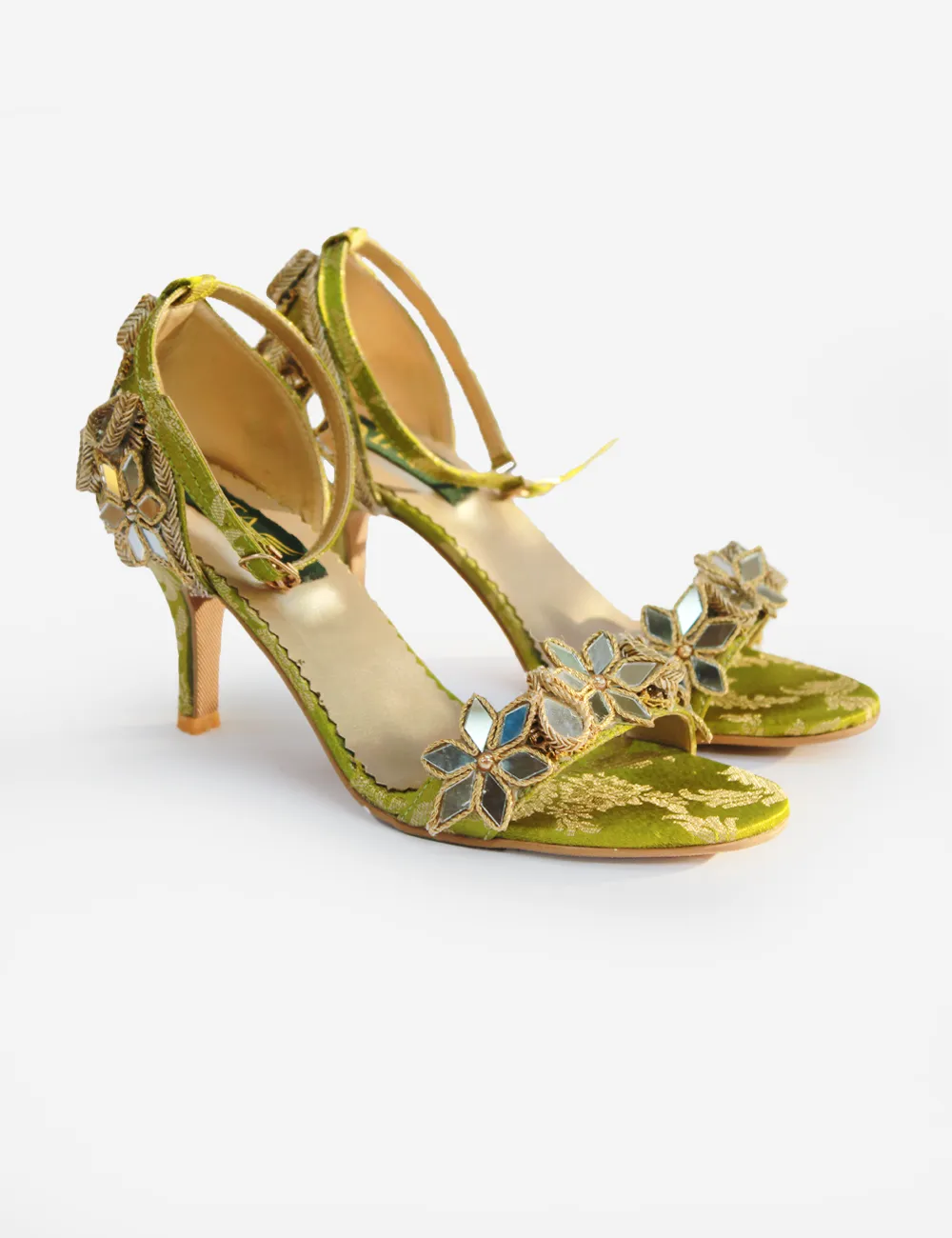 Light Green | Heel Bridal Sandal