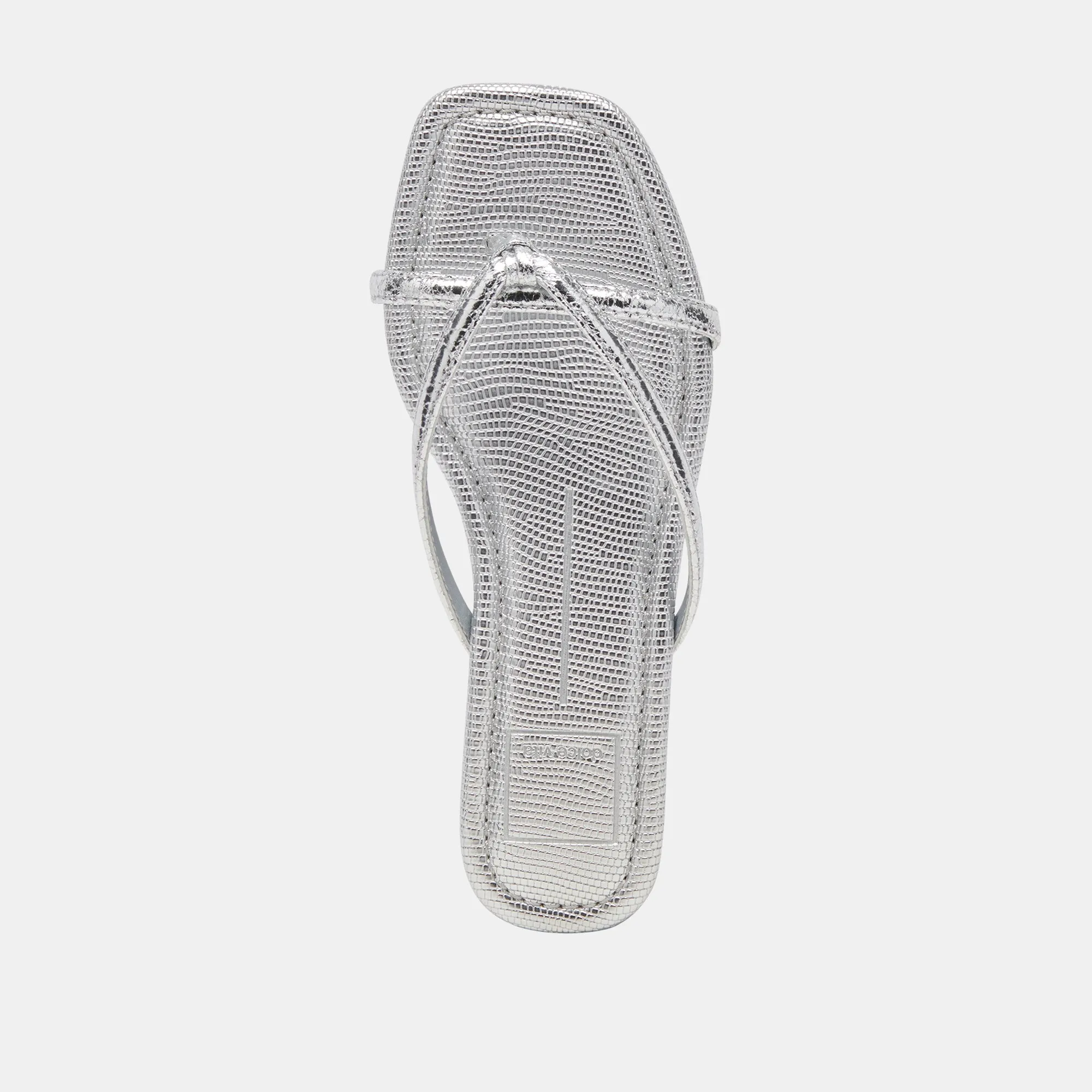 LUCCA SANDALS SILVER DISTRESSED STELLA