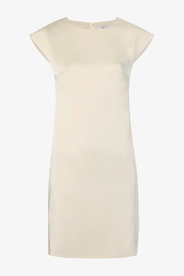 Maaza Dress - Everyday Satin :: Champagne