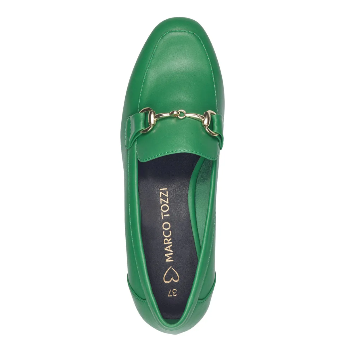 Marco Tozzi Green Loafer: Urban Elegance with Comfort