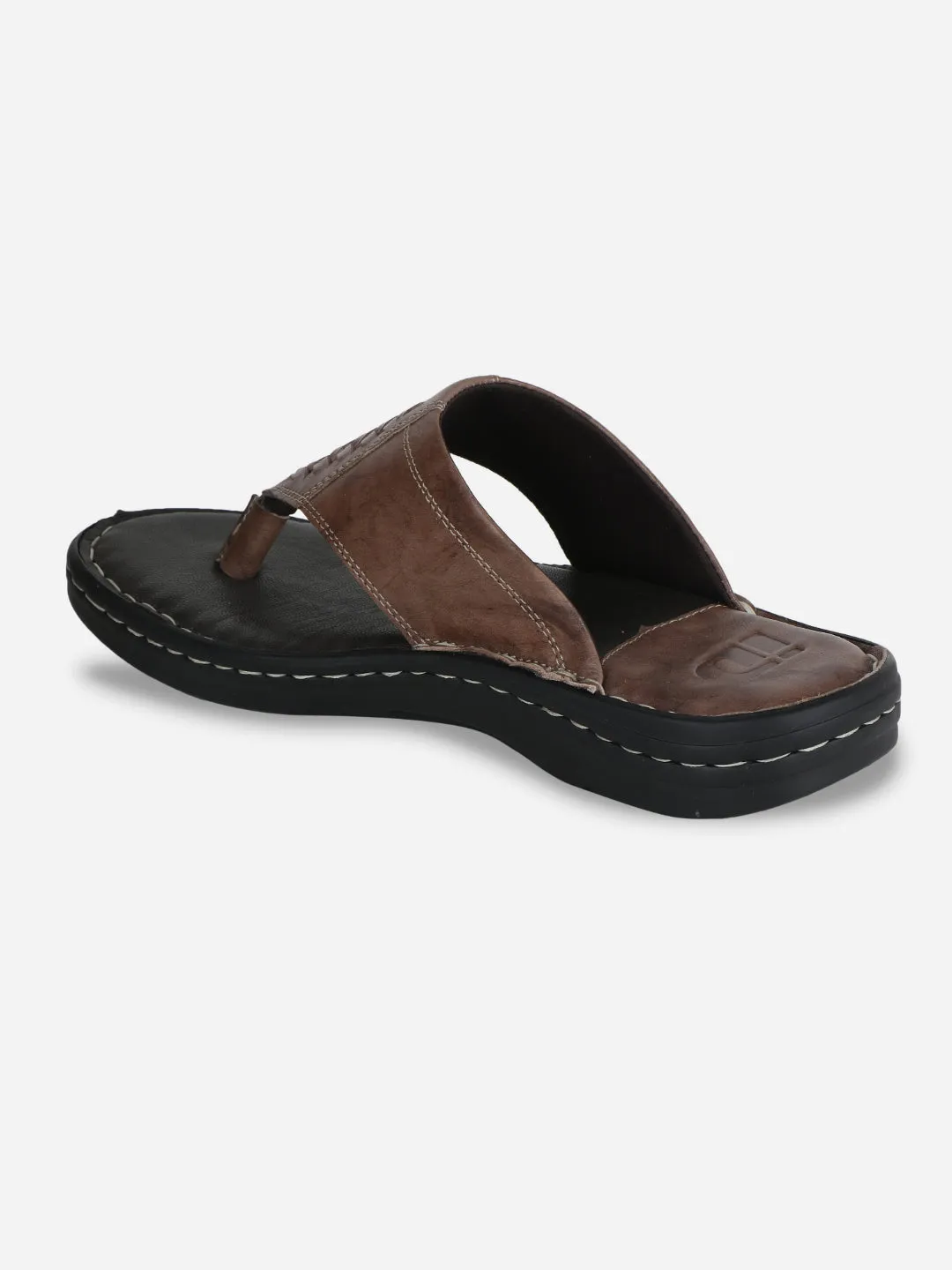 Men's Brown Thong Casual Sandal (ID4047)