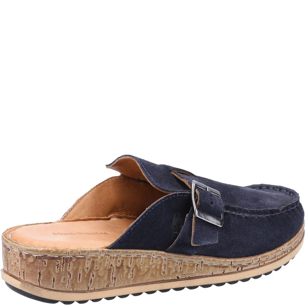 Navy Sorcha Mule Sandals