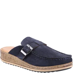 Navy Sorcha Mule Sandals