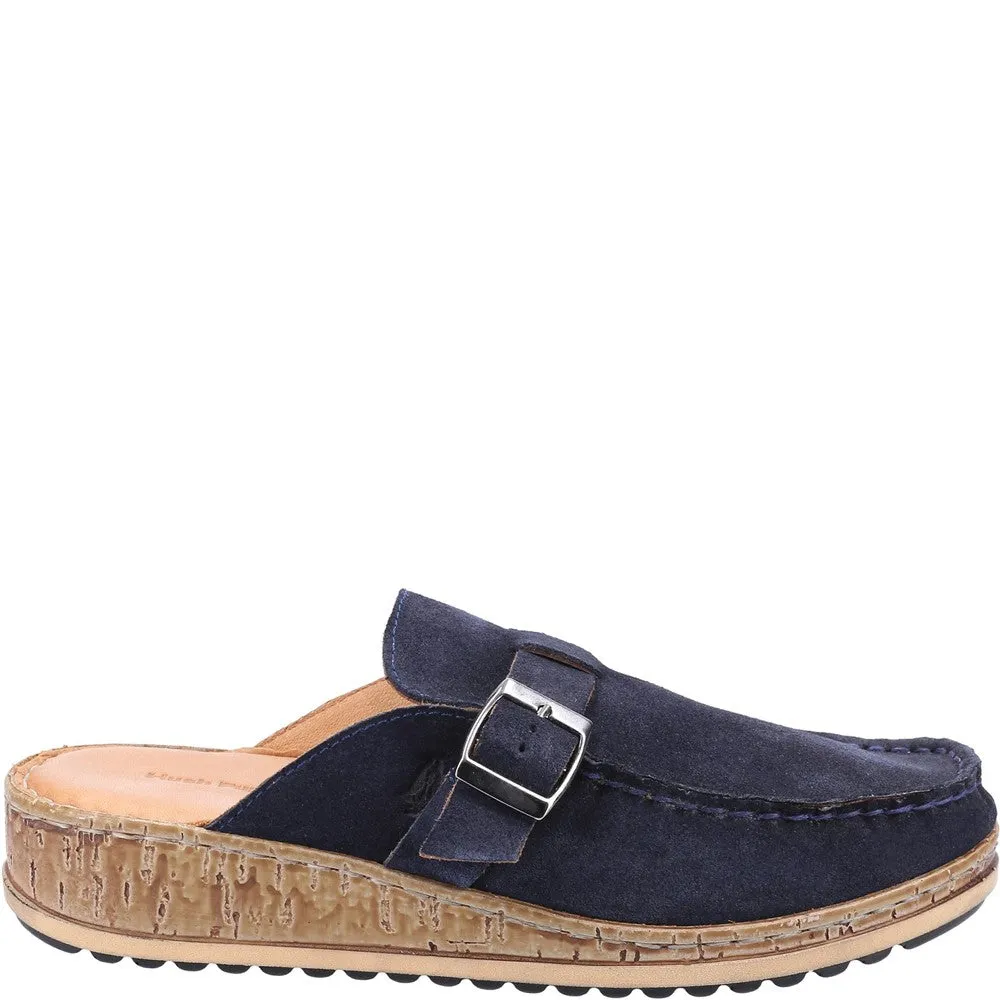 Navy Sorcha Mule Sandals