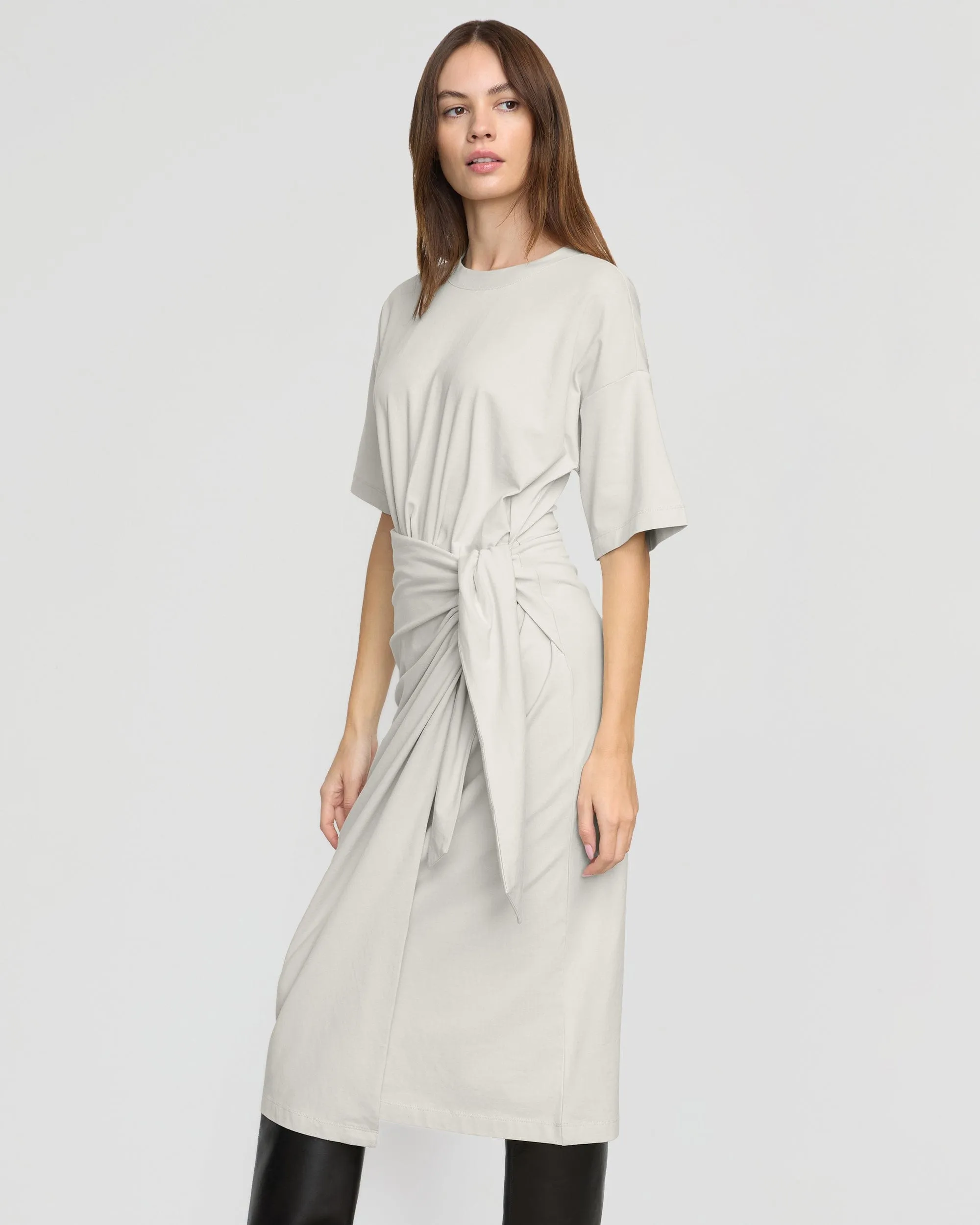 Noa Organic Cotton T-Shirt Wrap Dress