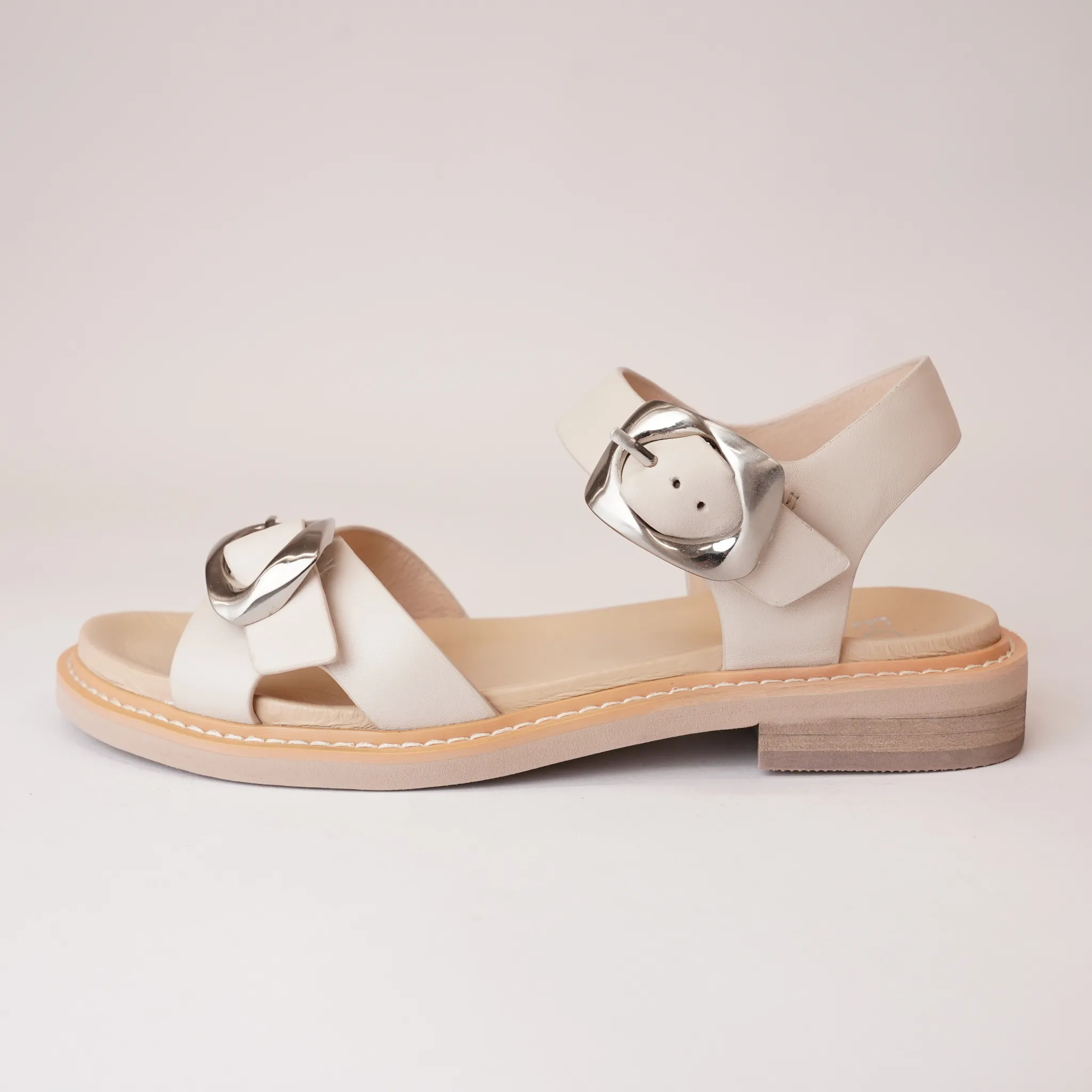 Ornice Birch Leather Sandals