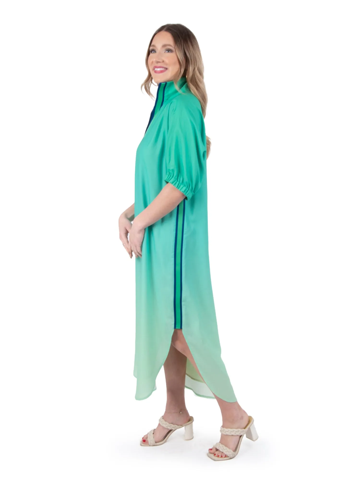 Poppy Caftan - Mint Mist